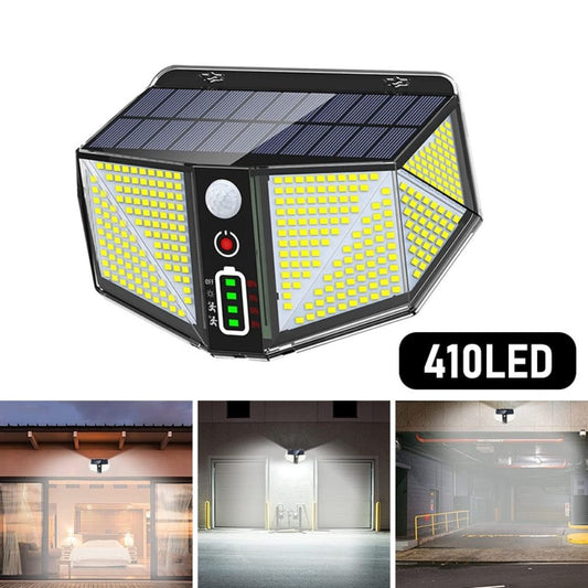 2800 Lumens - Solar Wall Lamp