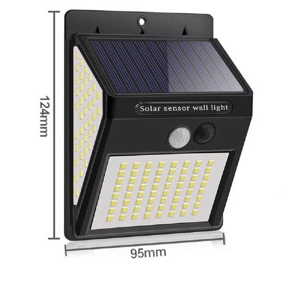 140 LED - Solar Wall Lights