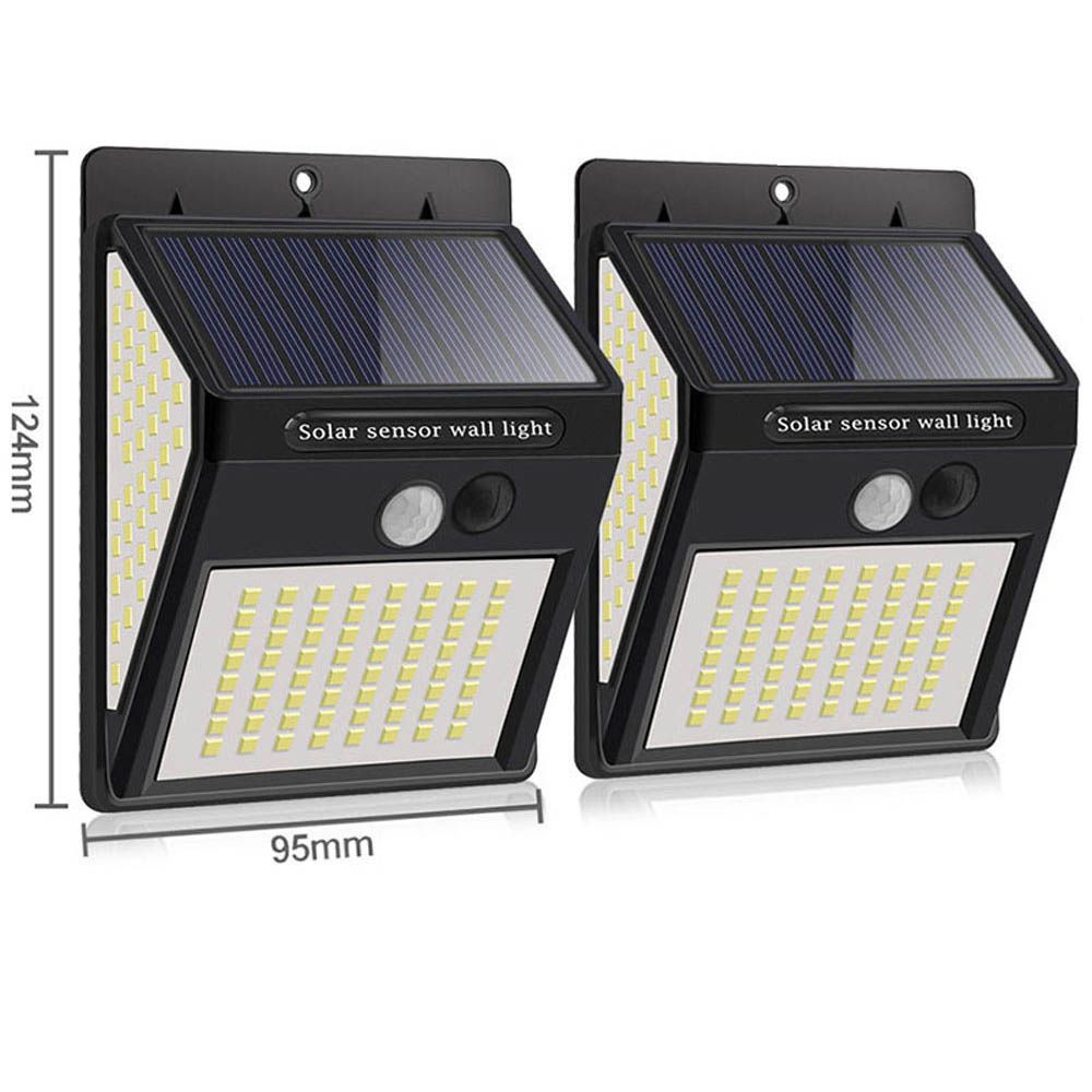 140 LED - Solar Wall Lights