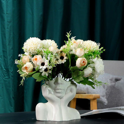 Face Flower Vase