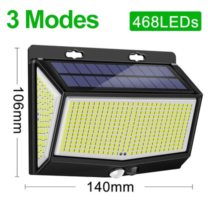 468 LED - Solar Wall Lights