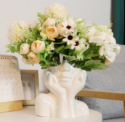 Face Flower Vase