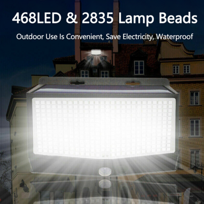 468 LED - Solar Wall Lights